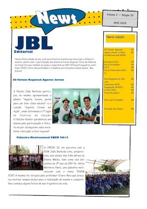 JBL NEWS 4ª Edição 2015