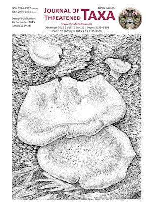 JoTT | 26 December 2015 | Vol. 7 | No. 15 | Pages: 8185-8308