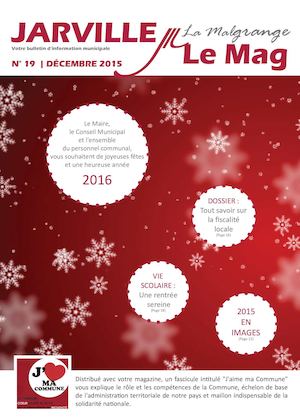 JARVILLE LE MAG DÉCEMBRE 2015