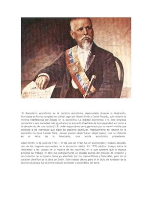 El Liberalismo Económico Es La Doctrina Económica Desarrollada Durante La Ilustración