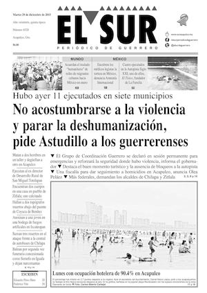 El Sur Martes 29122015