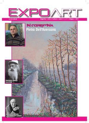 Giugno+piccola Pubbl Expoart In Copertina Artista Pietro Dell'aversana