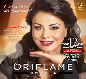 Catalogue Oreflame mois December