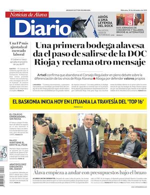 Diario de Noticias de Álava 20151230