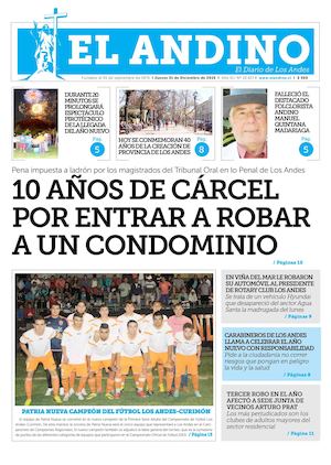 Diario El Andino - Jueves 31 de diciembre de 2015
