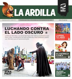Periódico "La Ardilla". Diciembre 2015 - Edición N° 002