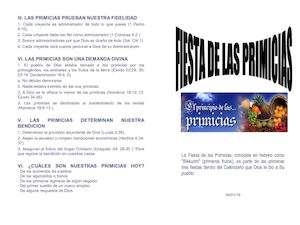 Fiesta De Las Primicias