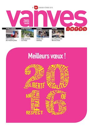 Vanves Infos de janvier/février 2016 (N°301)