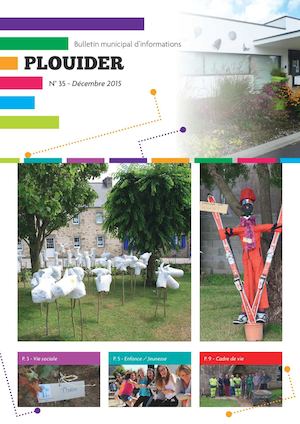Bulletin annuel d'information 2015 de la commune de Plouider