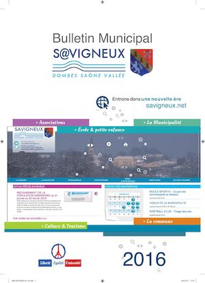 Bulletin Municipal Savigneux 16