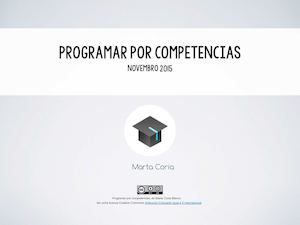 Programar por Competencias