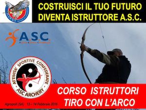 ASC - CORSO ISTRUTTORI TIRO CON L'ARCO