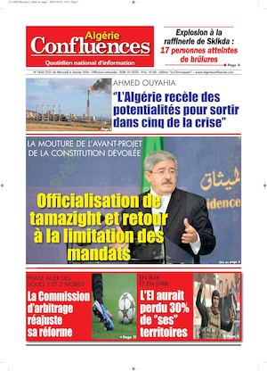 Algerie Confluences 6 Janvier 2016