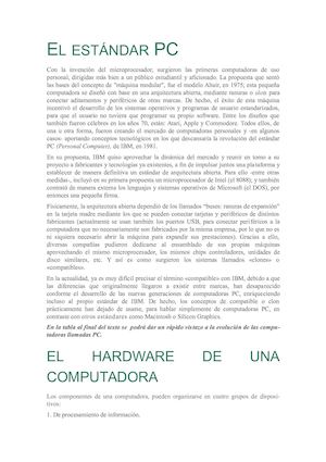El Estándar Pc Apuntes