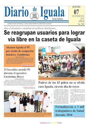 Diario De Iguala Jueves 070116