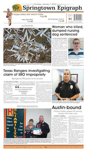 The Springtown Epigraph