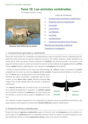 Animales Vertebrados