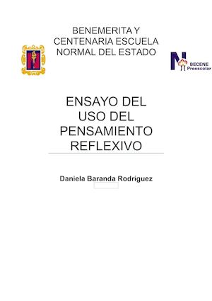 ENSAYO Pensamiento Critico Y Reflexivo