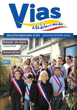 VIAS - BULLETIN MUNICIPAL N°367 / Jan-Fev2016