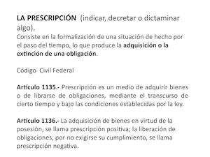 Prescripción, Caducidad