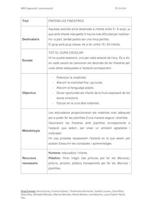 Pintem Les Finestres