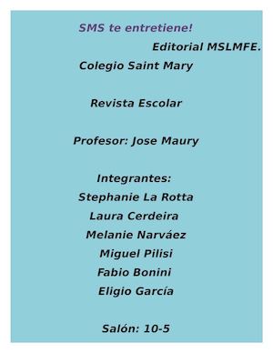 Revista Escolar De Español (1)