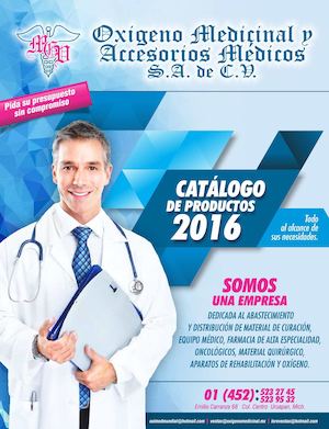 Catalogo Productos Oxigeno Medicinal