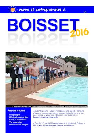 Bulletin municipal Boisset Cantal 2016