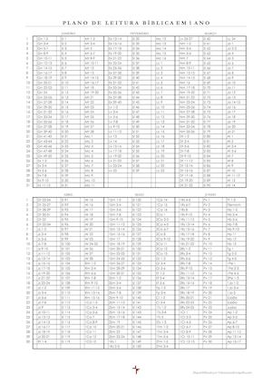 3 Plano De Leitura Biblica Anual Com 2x Nt Sl Pv