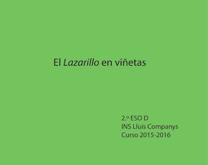 Comic Lazarillo 2d Curso2015 16