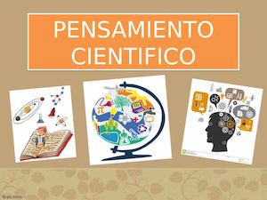 Pensamieto Cientifico