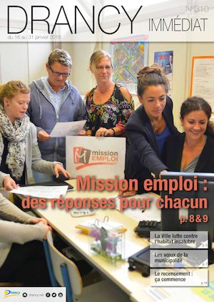 Drancy immédiat N°310 - 16 Janvier 2016