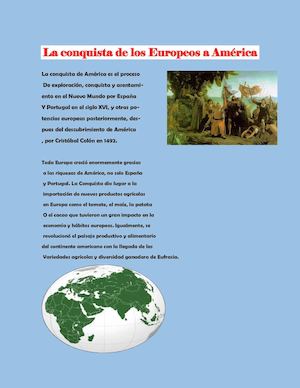 La Conquista De Los Europeos A América