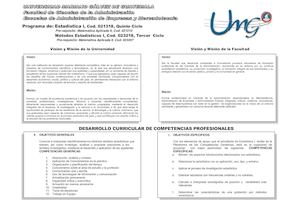 Programa Estadisita I