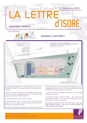 ISORE FINITION - Journal Interne Dec 2015