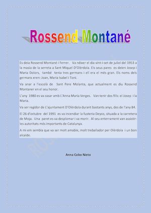Rossend Montane