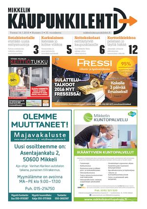 Mikkelin Kaupunkilehti 2/2016