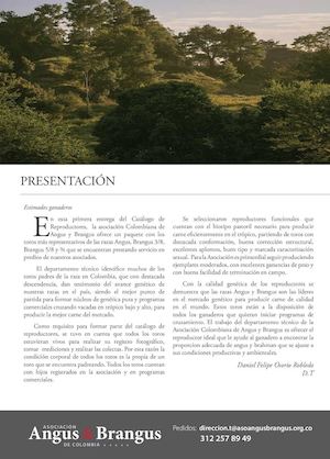 Catalogo De Reproductores  Angus & Brangus