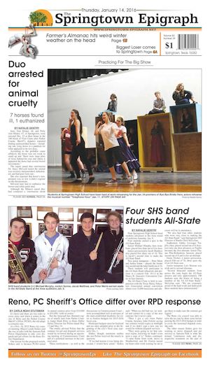 The Springtown Epigraph