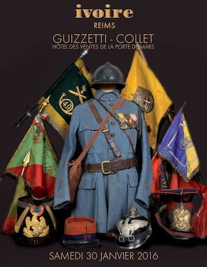 Guizzetti-Collet Vente Militaria Samedi 30 janvier 2016 à Reims
