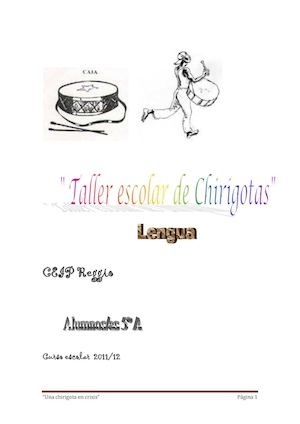 "Una chirigota en crisis"