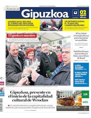 Noticias de Gipuzkoa 20160118