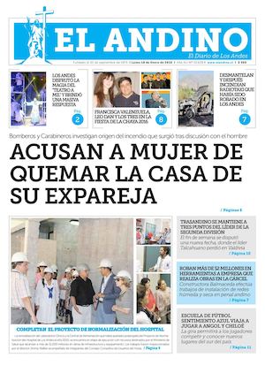 Diario El Andino - Lunes 18 de enero de 2015