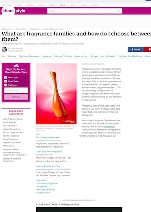 About Com What Are Fragrance Families And How To Choose Perfumes