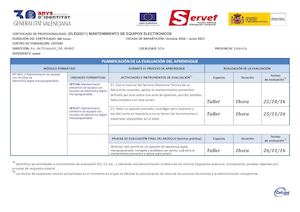 Planif Evaluacion Aprendizaje Efr