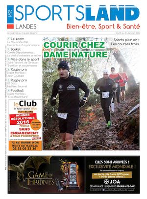 SPORTSLAND N°175 - 18 JANVIER 2016 - MDM