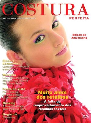 Revista Costura Perfeita Edição Ano V N21 Setembro Outubro 2004