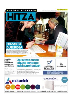 Urola Kostako Hitza 20160119