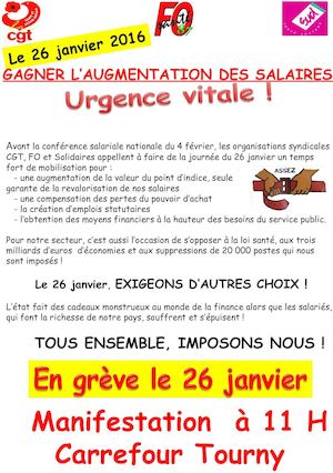 Grève Du 26 Janvier CHU Limoges