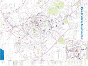 Plan De Ville Saint Etienne